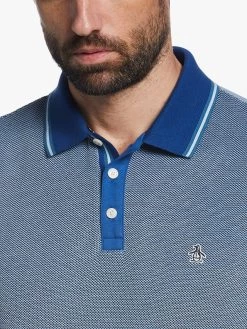 Original Penguin Birdseye Pique Polo Shirt, 498 Limoges -Sports And Leisure Equipment Store 006427847alt2