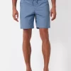 Crew Clothing Deck Shorts, Mid Blue -Sports And Leisure Equipment Store 006428453