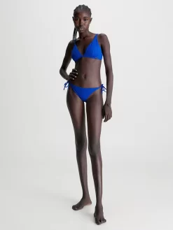 Calvin Klein Triangle Bikini Top, Blue -Sports And Leisure Equipment Store 006432319alt3