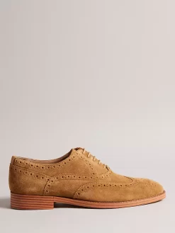 Ted Baker Ammais Suede Brogues, Tan