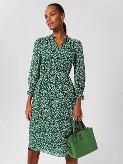 Hobbs Marldon Leather Mini Tote Bag, Pea Green -Sports And Leisure Equipment Store 006442777alt3