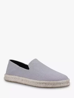 TOMS Santiago Canvas Espadrille Loafers, Drizzle Grey -Sports And Leisure Equipment Store 006443238alt1