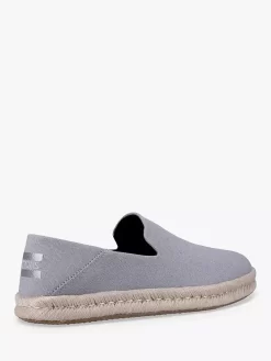 TOMS Santiago Canvas Espadrille Loafers, Drizzle Grey -Sports And Leisure Equipment Store 006443238alt2