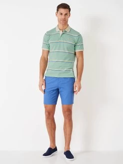 Crew Clothing Exford Striped Polo Shirt, Green -Sports And Leisure Equipment Store 006445063alt2