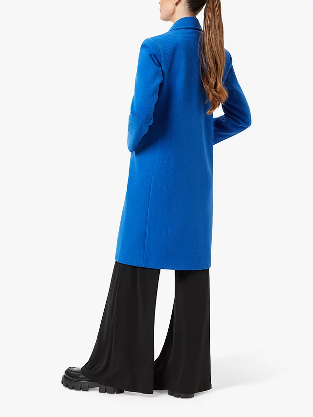 James Lakeland Lapel Collar Coat, Royal 4 James Lakeland Lapel Collar Coat, Royal - Image 2