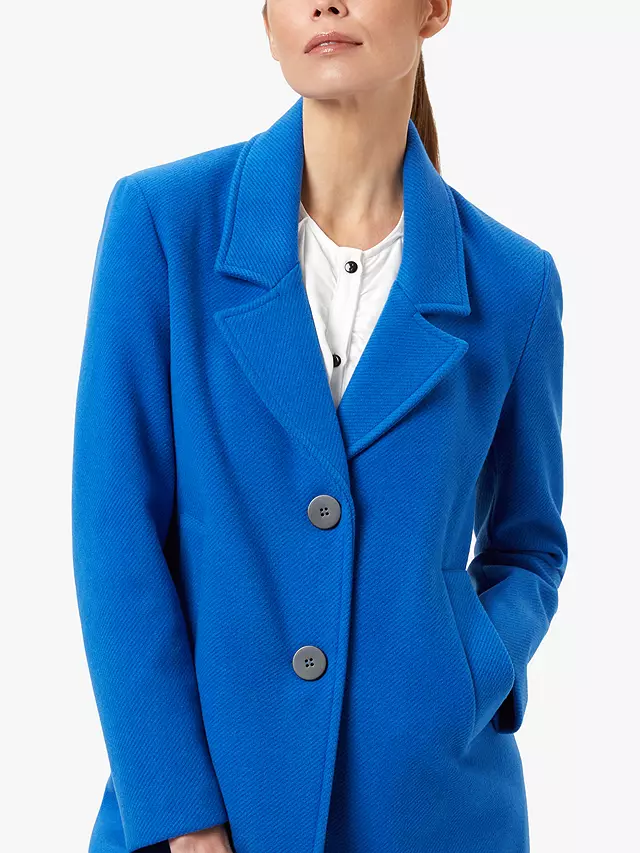 James Lakeland Lapel Collar Coat, Royal 5 James Lakeland Lapel Collar Coat, Royal - Image 3