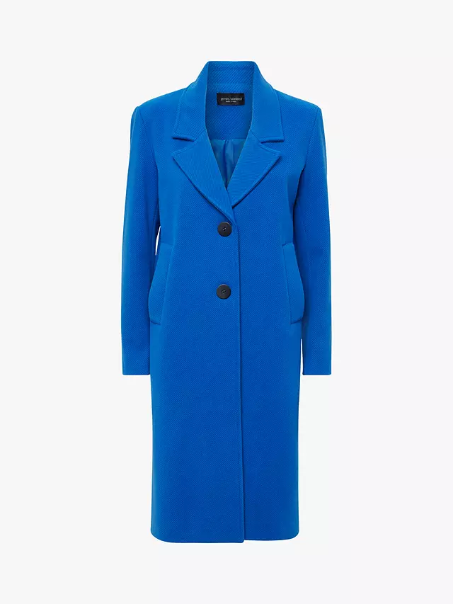 James Lakeland Lapel Collar Coat, Royal 6 James Lakeland Lapel Collar Coat, Royal - Image 4
