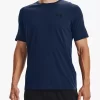 Under Armour Sportstyle Left Chest Short Sleeve T-Shirt, Academy/Black -Sports And Leisure Equipment Store 006453554