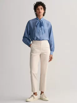 GANT Slim Fit Slack Trousers, Putty