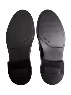 Calvin Klein Leather Moccasins, Black -Sports And Leisure Equipment Store 006478964alt4