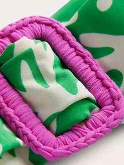 Boden Foliage Wrap Buckle Bandeau Bikini Top, Green 15 Boden Foliage Wrap Buckle Bandeau Bikini Top, Green -Sports And Leisure Equipment Store 006482259alt6