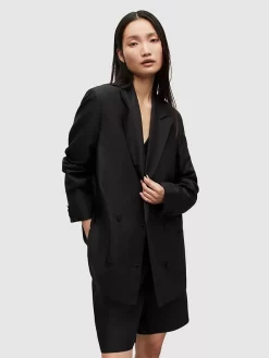 AllSaints Petra Blazer, Black -Sports And Leisure Equipment Store 006490935alt5