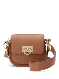 Mint Velvet Mia Leather Small Saddle Cross Body Bag, Brown -Sports And Leisure Equipment Store 006494234alt2