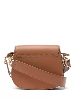 Mint Velvet Mia Leather Small Saddle Cross Body Bag, Brown -Sports And Leisure Equipment Store 006494234alt4