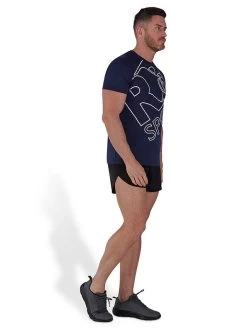 Raging Bull Active Casual Logo T-Shirt, Navy -Sports And Leisure Equipment Store 006496123alt1