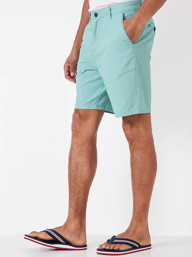 Crew Clothing Bermuda Shorts, Light Blue 3 Crew Clothing Bermuda Shorts, Light Blue