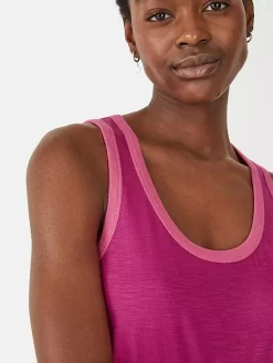 Hush Rhonda Scoop Vest, Fuchsia Pink