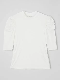 L.K.Bennett Rene Viscose Jersey Top, Ivory -Sports And Leisure Equipment Store 006532372alt3