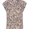 Saint Tropez Blanca Adele Abstract Print Blouse, Astral Aura -Sports And Leisure Equipment Store 006532565