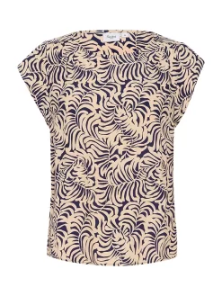 Saint Tropez Blanca Adele Abstract Print Blouse, Astral Aura