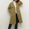 KAFFE Lena Trench Coat, Lizard -Sports And Leisure Equipment Store 006535061