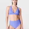 Sweaty Betty Brook High Waist Xtra Life Bikini Brief, Cornflower Blue -Sports And Leisure Equipment Store 006547094