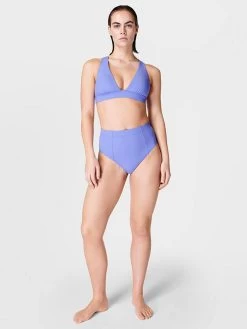 Sweaty Betty Brook High Waist Xtra Life Bikini Brief, Cornflower Blue -Sports And Leisure Equipment Store 006547094alt2