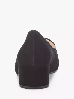 Gabor Hoolie Suede Loafers, Black -Sports And Leisure Equipment Store 006557980alt1