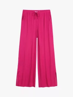 Hush Wide Leg Satin Trousers, Bright Pink -Sports And Leisure Equipment Store 006582305alt4