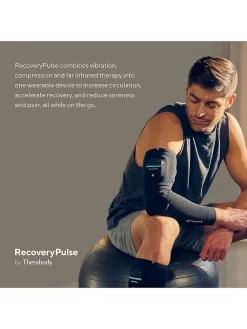 Therabody RecoveryPulse Arm Compression Sleeve, Black, XS 13 Therabody RecoveryPulse Arm Compression Sleeve, Black, XS -Sports And Leisure Equipment Store 006583960alt2