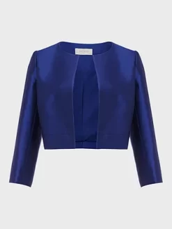 Hobbs Christie Silk Blazer, Royal Blue -Sports And Leisure Equipment Store 006589171alt4