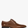 Geox UOMO High Life Leather Oxford Shoes, Dark Cognac -Sports And Leisure Equipment Store 006603050