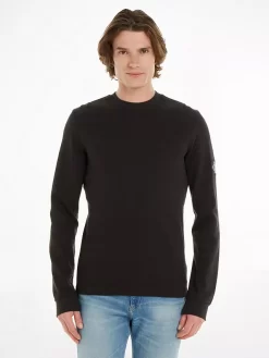 Calvin Klein Monologo Waffle Long Sleeve T-shirt