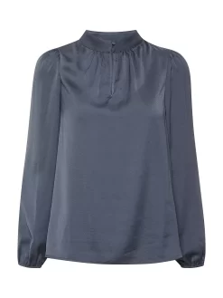 Saint Tropez Laireen Long Sleeve Blouse, Ombre Blue