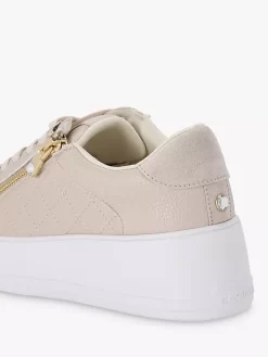 Carvela Jive Zip Flatform Trainers, Natural Beige 9 Carvela Jive Zip Flatform Trainers, Natural Beige -Sports And Leisure Equipment Store 006626795alt3