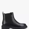 Hush Puppies Raya Leather Chelsea Boots, Black -Sports And Leisure Equipment Store 006648357