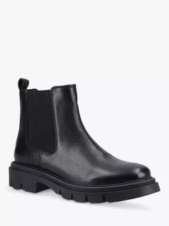 Hush Puppies Raya Leather Chelsea Boots, Black -Sports And Leisure Equipment Store 006648357alt1