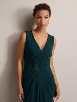 Phase Eight Christabel Maxi Dress, Dark Green -Sports And Leisure Equipment Store 006663155alt6