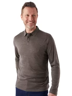Rohan Merino Cool Long Sleeve Polo Shirt