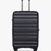 Antler Clifton 4-Wheel 80cm Large Expandable Suitcase, Black -Sports And Leisure Equipment Store 109313820