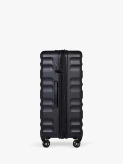 Antler Clifton 4-Wheel 80cm Large Expandable Suitcase, Black -Sports And Leisure Equipment Store 109313820alt3