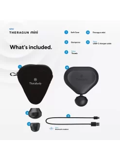 Theragun 2nd Generation Mini Massager By Therabody, Black -Sports And Leisure Equipment Store 109640686alt4