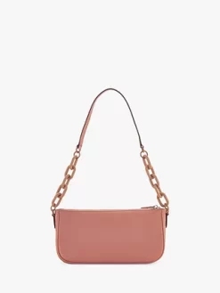 DKNY Frankie Leather Top Zip Shoulder Bag, Terra -Sports And Leisure Equipment Store 109641027alt4