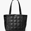 Michael Kors Lilah Recycled Open Top Tote Bag, Black -Sports And Leisure Equipment Store 109645672