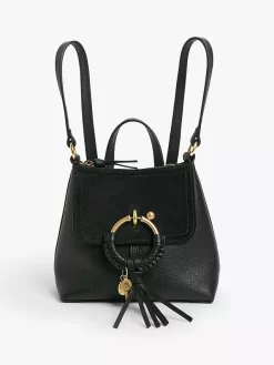 See By Chloé Joan Leather Backpack, Black