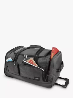 Solo NY Leeroy Duffle 2-Wheel 55cm Cabin Case, Black -Sports And Leisure Equipment Store 110127289alt5