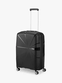 American Tourister Starvibe 4-Wheel 67cm Expandable Medium Suitcase, Black -Sports And Leisure Equipment Store 110198010alt8