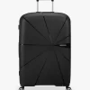 American Tourister Starvibe 77cm Expandable 4-Wheel Large Suitcase, Black -Sports And Leisure Equipment Store 110198011