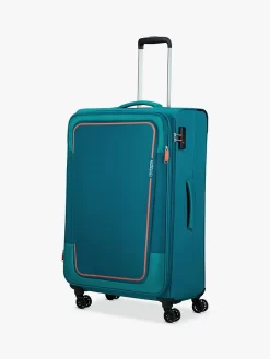 American Tourister Pulsonic 4-Wheel 81cm Expandable Large Suitcase, Stone Teal -Sports And Leisure Equipment Store 110198331alt6