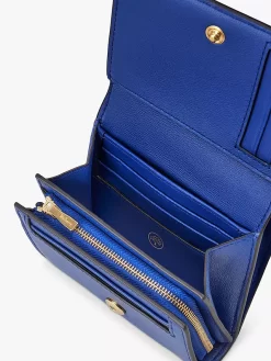 Mulberry Small Continental Micro Classic Grain French Purse, Pigment Blue -Sports And Leisure Equipment Store 110229160alt1